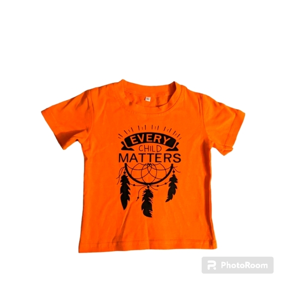 Every Child Matters. Kids T-shirt. Orange. - Picture 1 of 10